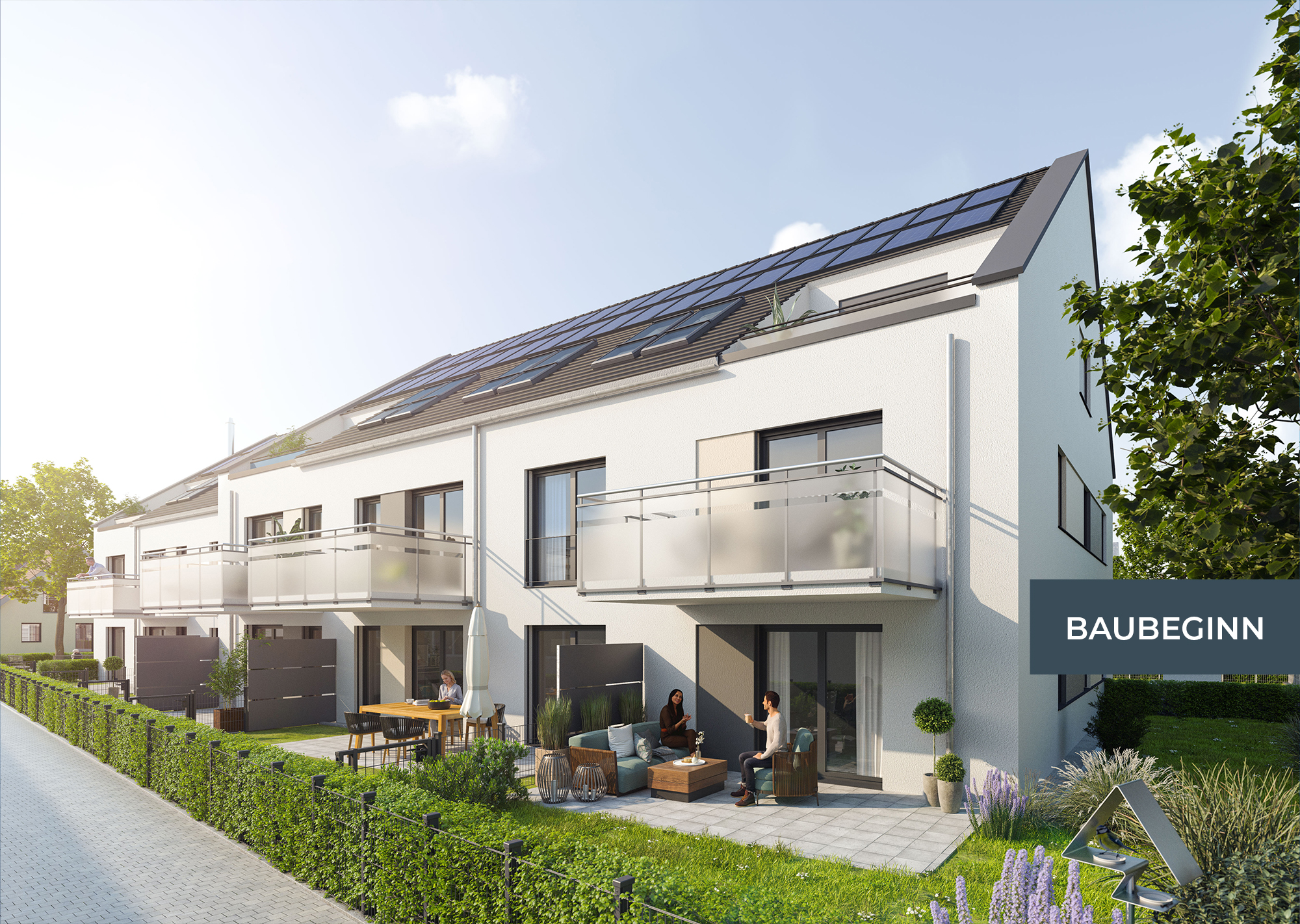 Mehrfamilienhaus mit Eigentumswohnungen auf drei Geschossen in Erlangen
