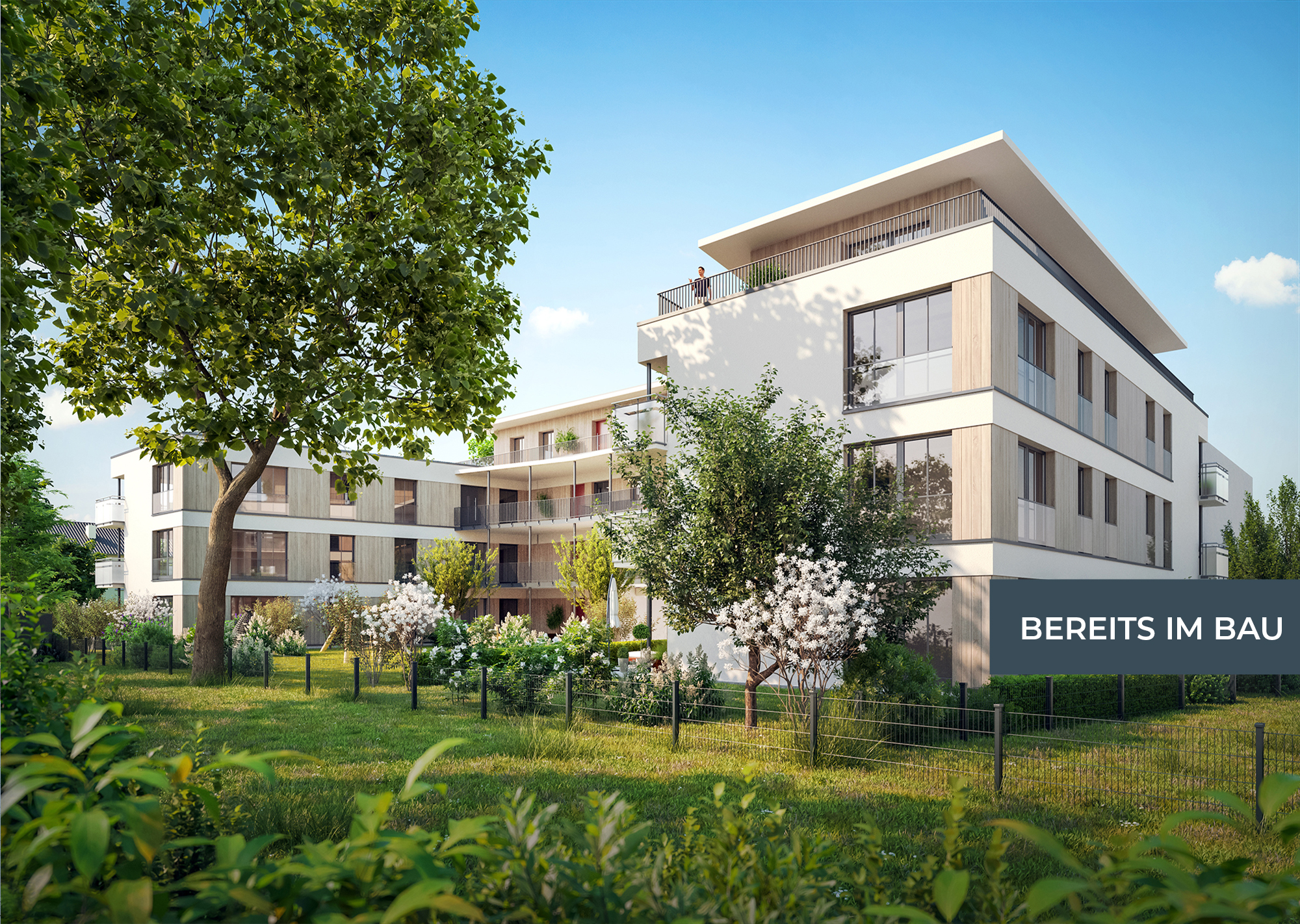 Mehrfamilienhaus mit großer Grünanlage in Nürnberg-Nord