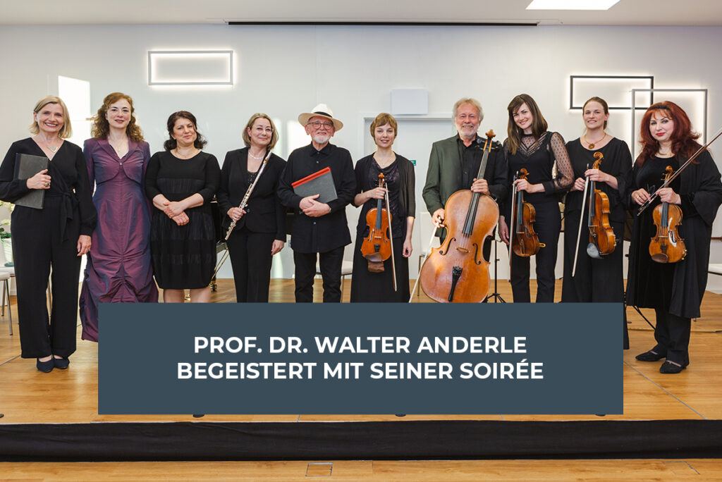 Soiree von Prof. Dr. Anderle im Hause Schultheiß