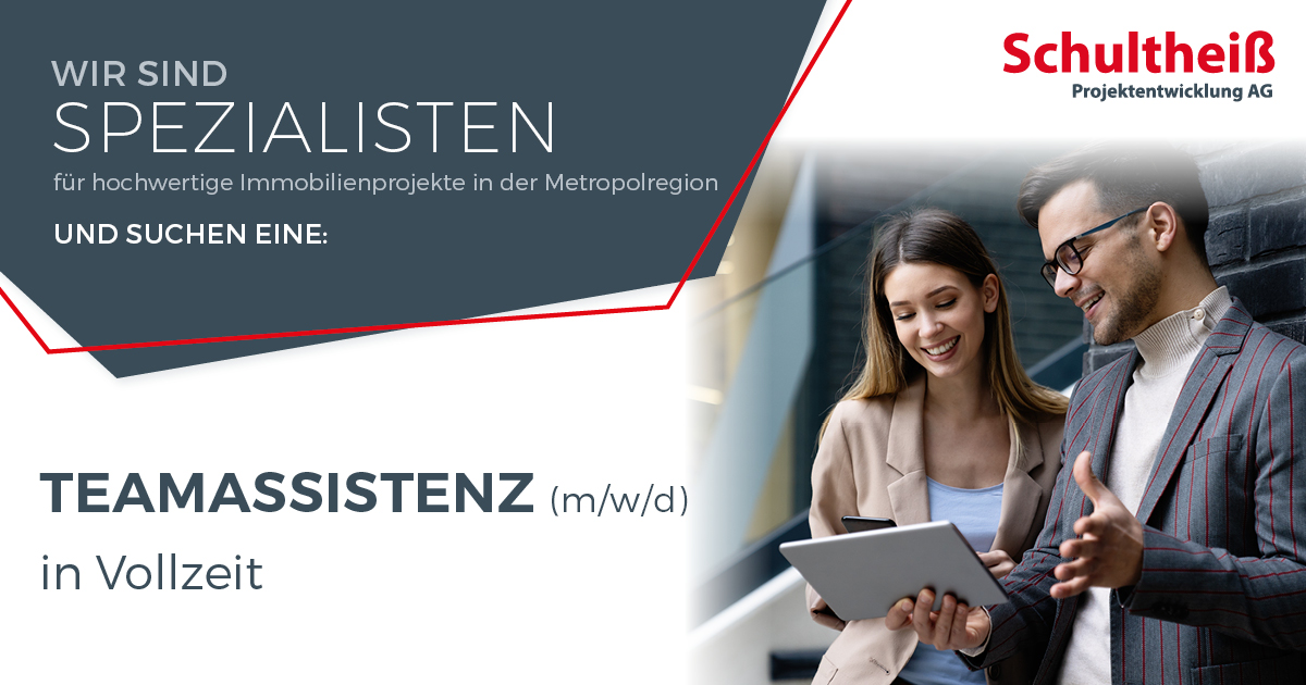 Stellenangebot als Teamassistenz in Nürnberg