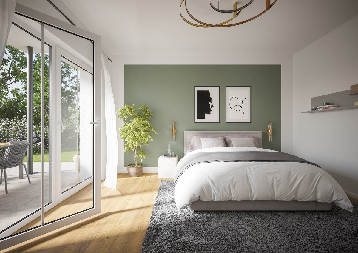 Schlafzimmer Wohnung B01