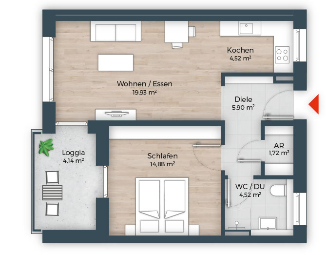 Grundriss 11 B Großreuther Straße